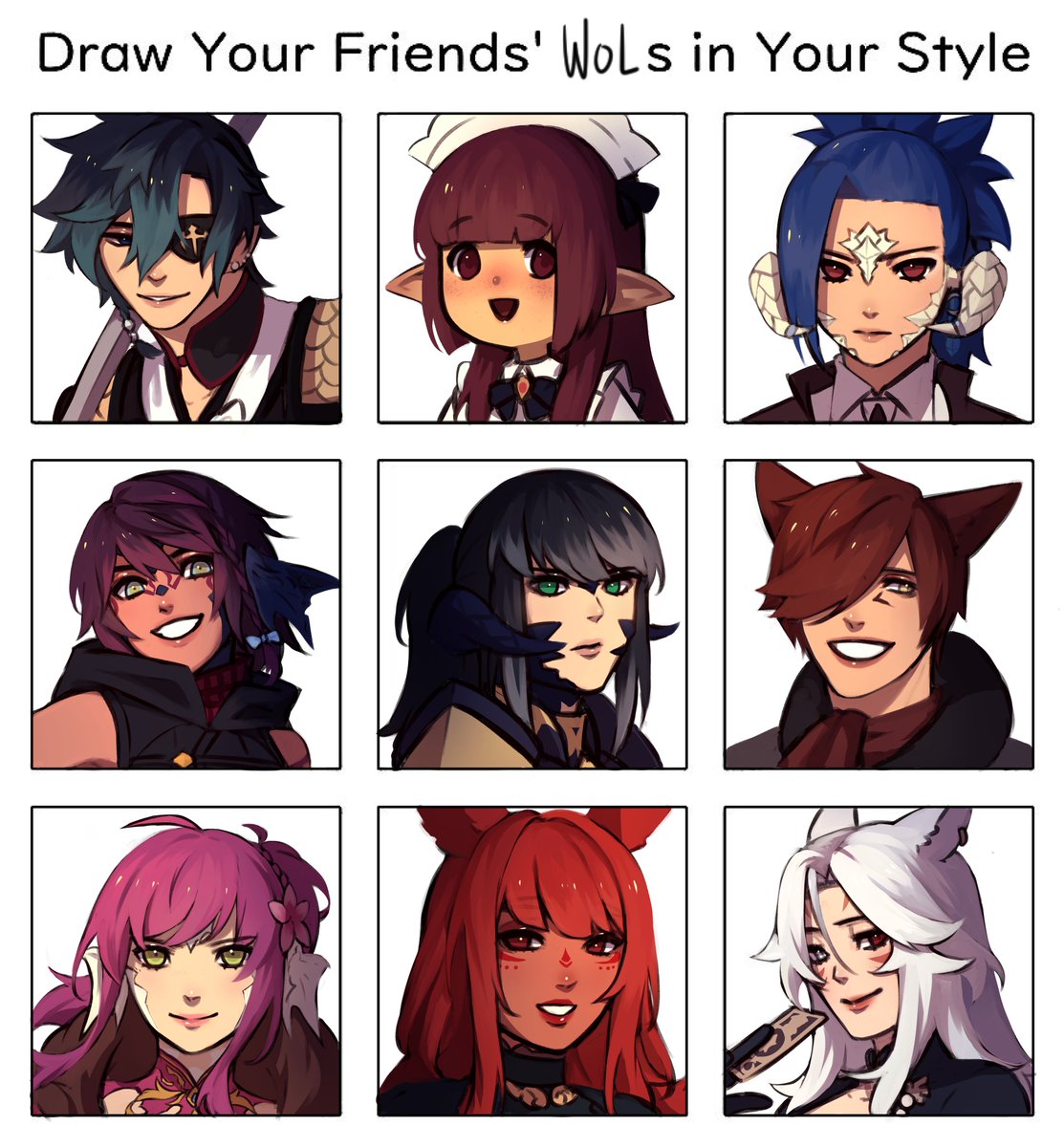 Second batch of mutuals' WoLs

#FFXIV #FFXIVART 