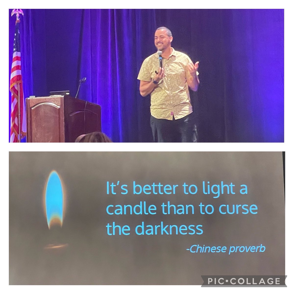 What an amazing message on “The Power of Mentors” from ⁦<a href="/sdteaching/">Eric Cross</a>⁩ at the ⁦<a href="/NASANevada/">NASA Nevada</a>⁩ Fall Conference!