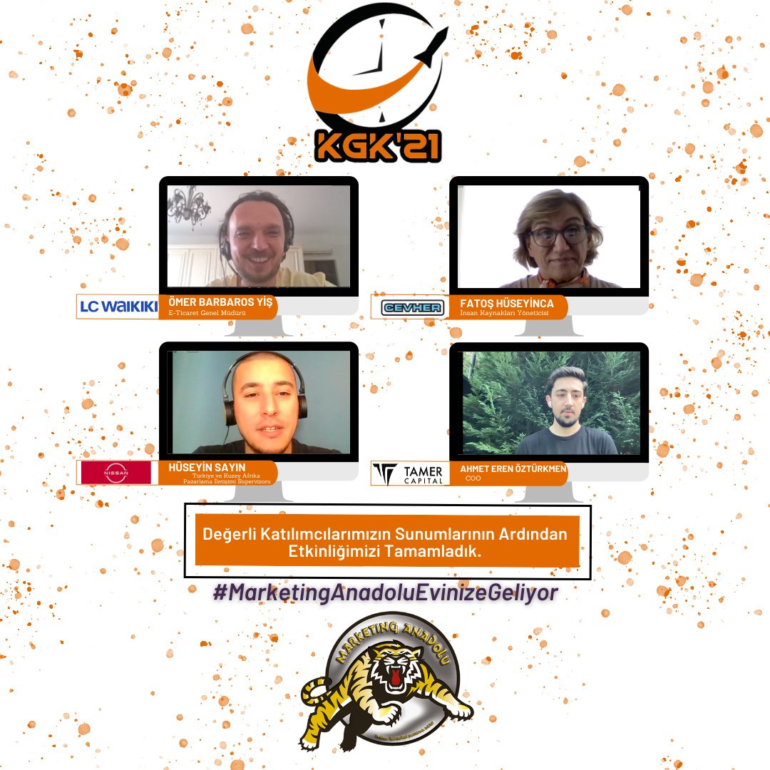Kısa Günün Karı’21’i birbirinden değerli şirketlerimizi ve konuşmacılarımızı siz değerli katılımcılarımızla birlikte Marketing Anadolu Ailesi’ne yakışır şekilde tamamladık! 🤩✌🏻
 
Yoğun ilginiz için teşekkür ederiz! Gelecek etkinliklerimiz ve çekilişlerimiz için takipte kalın!🐯