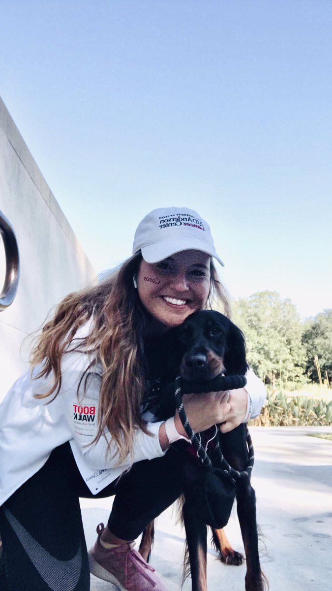 theABofPharmaC's tweet photo. Today I walked 6 miles as a participant of the @MDAndersonNews #bootwalktoendcancer on behalf of my patients and people in my life that have been impacted by cancer. Shout out to my fellow walkers and donaters that helped me reach my goal! #endcancer https://t.co/tpfQADMHyk