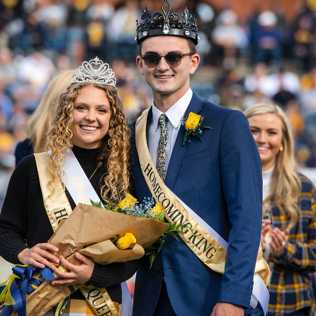Introducing your 2021 Homecoming Royalty: Trinity Owens and Cody Allen!
