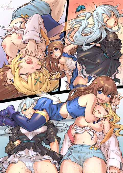 [R-18] まとめてかかってこい #ときのそら #雪城眞尋 #星川サラ #ロメロスペシャル #二人まとめてチョーク #vtuber https://t.co/kVSs7GwAI3 