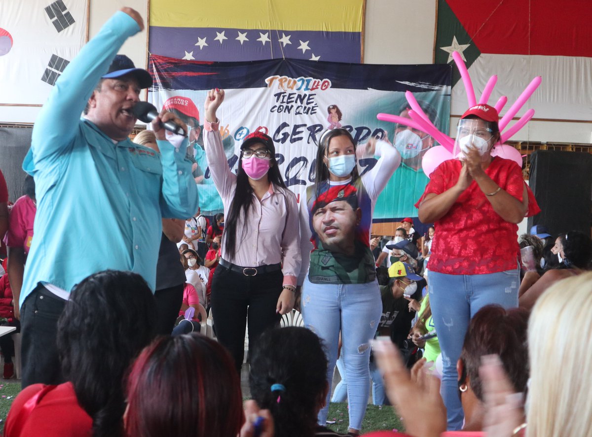 Iroschimajpsuv's tweet image. En Trujillo la revolución tiene aroma de mujer! 
Las mujeres luchadoras, combativas y chavistas de Trujillo estamos resteadas con nuestro candidato a la Gobernación @Gerardo4fPsuv 
Somos una sola fuerza hacia un sólo propósito: ¡Conquistar la victoria el 21 Nov!