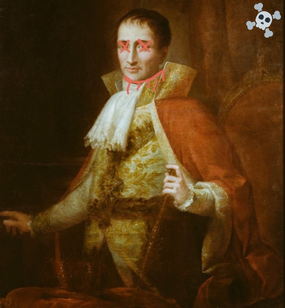 FcoJavier1758's tweet photo. My only objective is to finish you making Spain free from France again, even if that means your death. 🔪🔪🔪@joseBonaparte02 #4demakinghistory https://t.co/GTl3K4JNmG