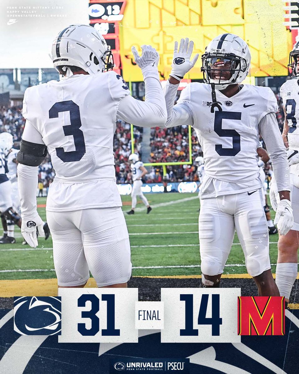 PennStateFball's tweet photo. W. https://t.co/nnf7RBHou9