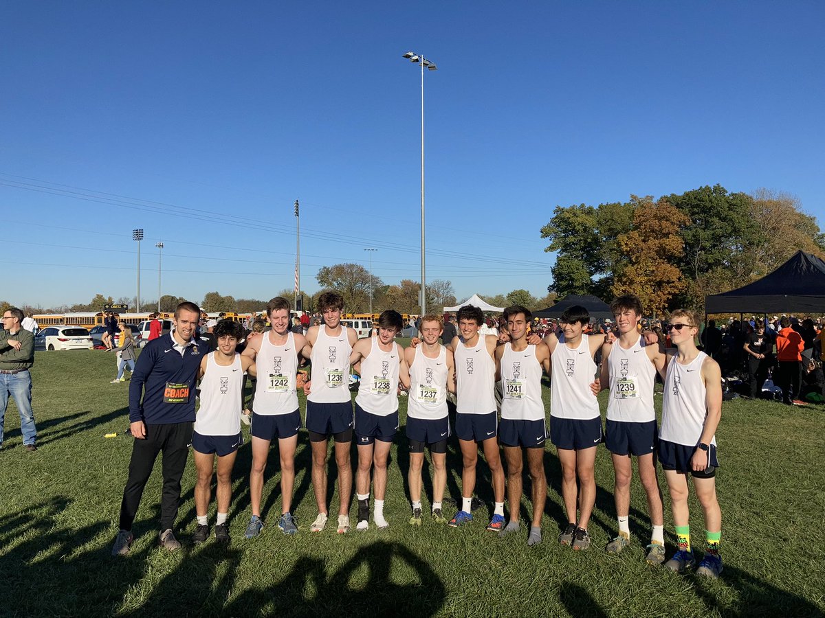 SIHSSports's tweet photo. XC: The Cat Pack finished in 5th place at the State Meet with a team average of 16:09! Congratulations to the Cats on an excellent season and Bob Wolf’s
‘08 first season as Head Cross Country Coach! 
#GoCats https://t.co/Je3UVEY31t