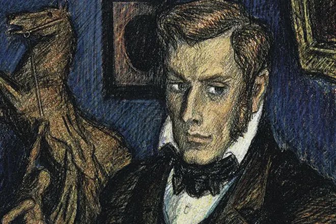 Портрет судьбинского. Андрей Иванович Штольц. Андрей Штольц Обломов. Штольц Гончаров. Портрет Андрея Штольца