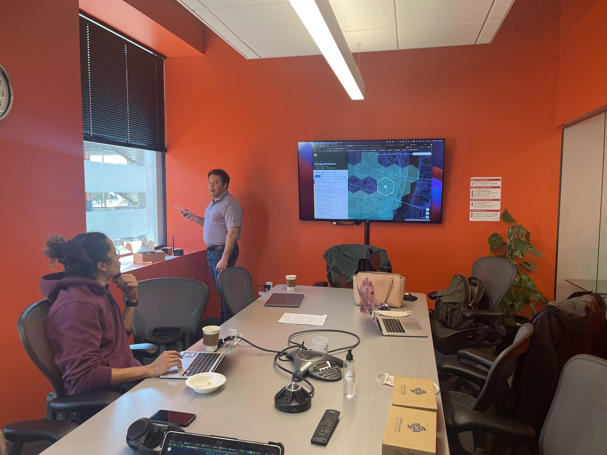 Learning about Helium miners during today’s office hours.