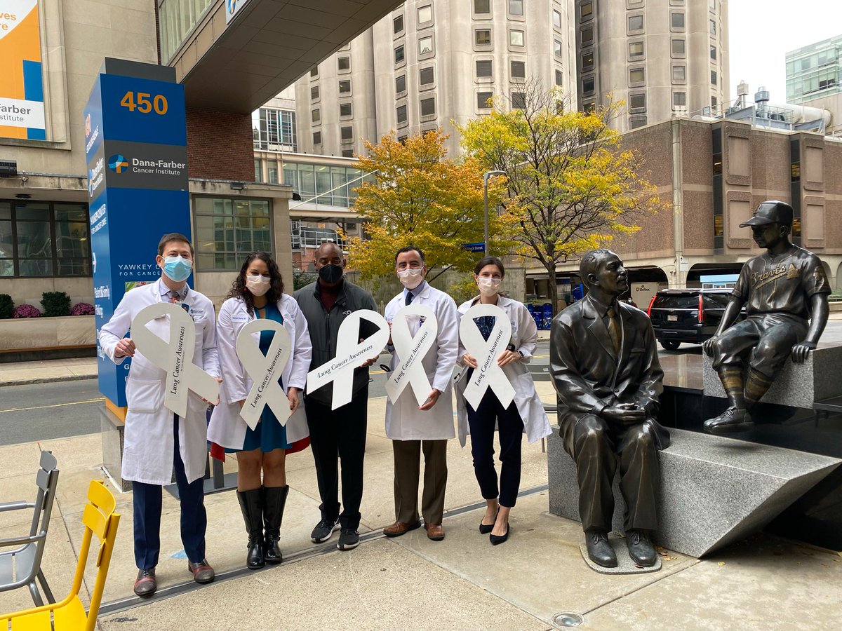 We made the rounds in #Boston on Monday &amp; Tuesday <a href="/LaheyHospital/">Lahey Hospital</a> @MGHCancerCenter <a href="/The_BMC/">Boston Medical Center</a> <a href="/DanaFarber/">Dana-Farber</a> <a href="/TheWRP4LC/">The White Ribbon Project™</a> #Buildingcommunity #changingthefaceoflungcancer <a href="/RedSox/">Red Sox</a> #JerryRemy #LungCancerAwarenessMonth