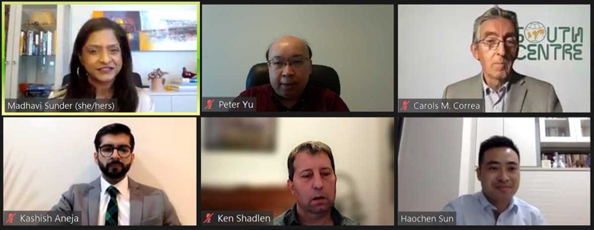 TAMUclip's tweet photo. .@TAMULawSchool @profpeteryu discusses China's role in #COVID19 response and #TRIPSWaiver debate - joining @KashishAneja_ @oneillinstitute @Correa_CEIDIE @South_Centre Ken Shadlen @LSE_ID and hosts @MadhaviSunder @GeorgetownLaw @haochensun @HkuLaw #ChinaIP https://t.co/VNt2HiOb8d https://t.co/kDLJyIU10q