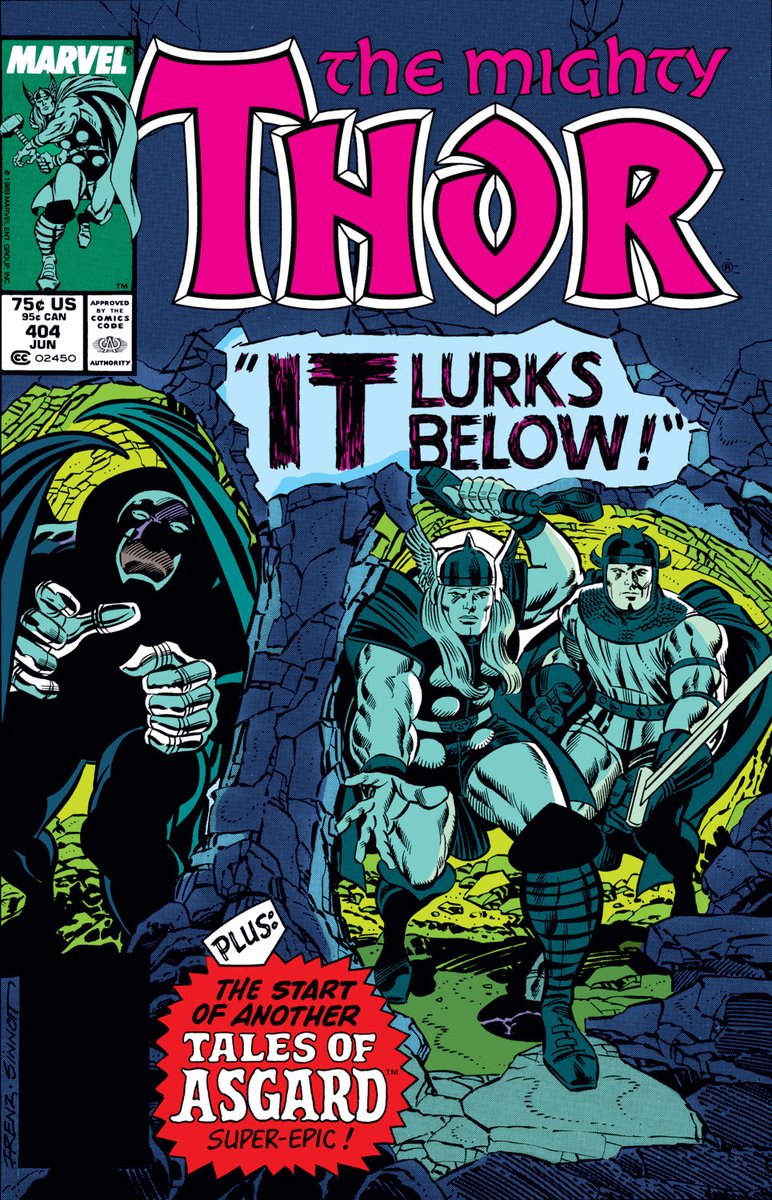 Thor #404-407 from June-September 1989. https://t.co/IWbnFhdyyu