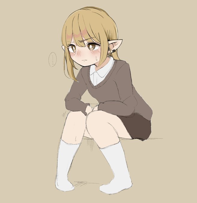 [R-18] 尿2 #オリジナル #おもらし #お漏らし https://t.co/mjpN8RS3Lj 