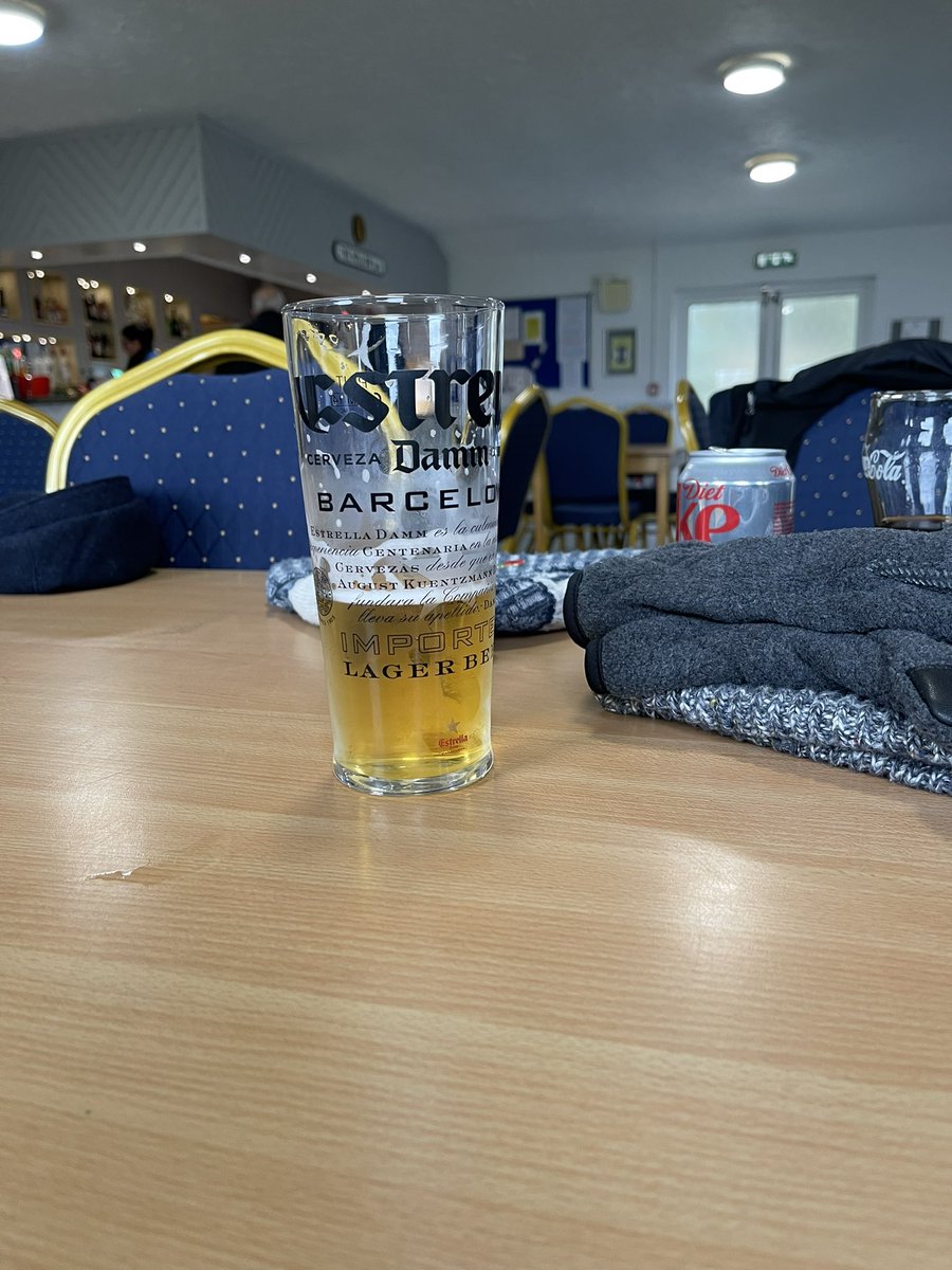 StotfoldUltras0's tweet photo. Great away win for the Dev’s…like watching Barca &amp; celebrated with some nice Spanish beer #takeyourchances https://t.co/T4GFEKLqPk