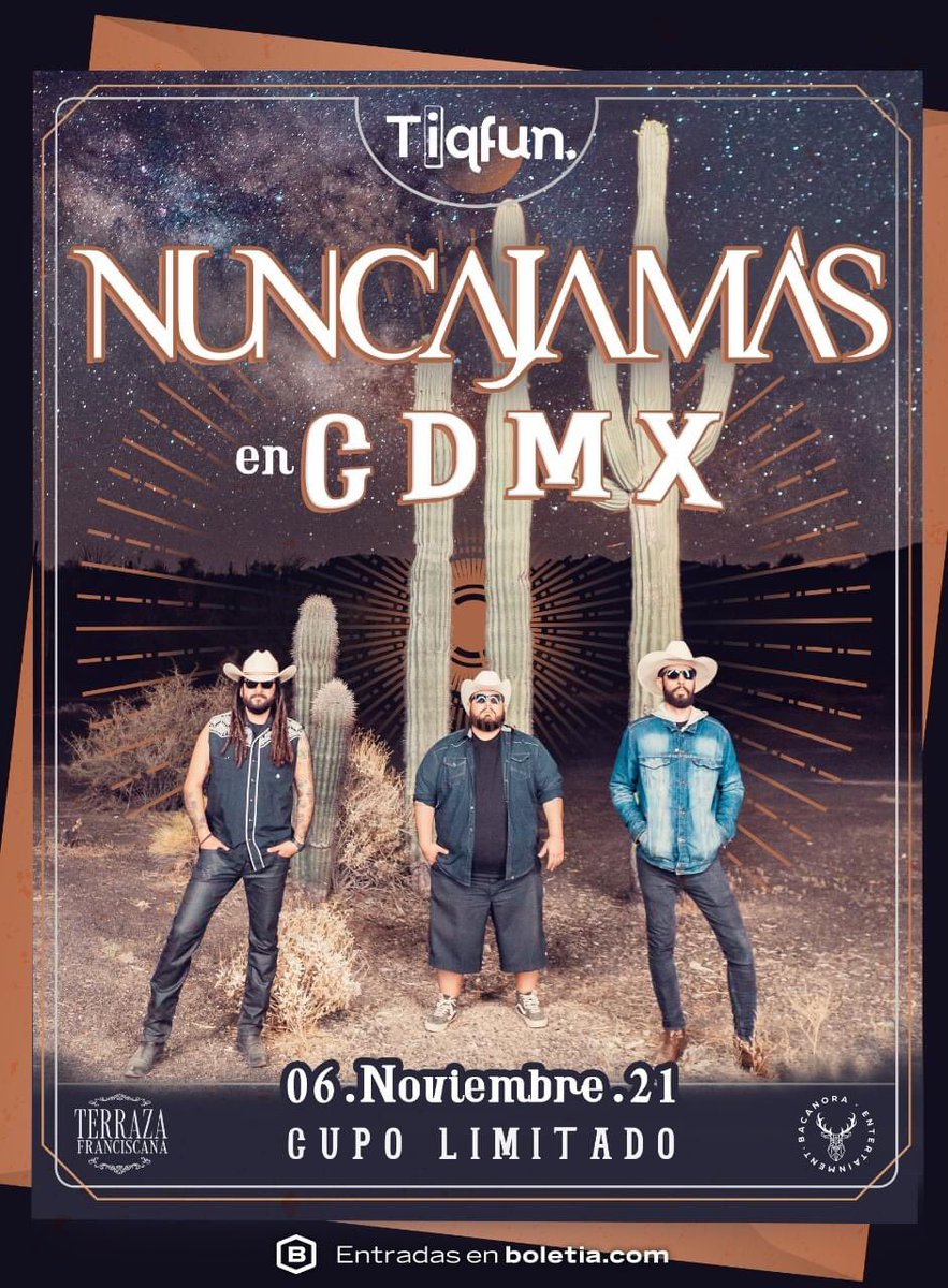 NuncaJamasBand's tweet photo. Hoy en la CDMX https://t.co/8FjkGaNJ6a https://t.co/hHuGDTfCuE
