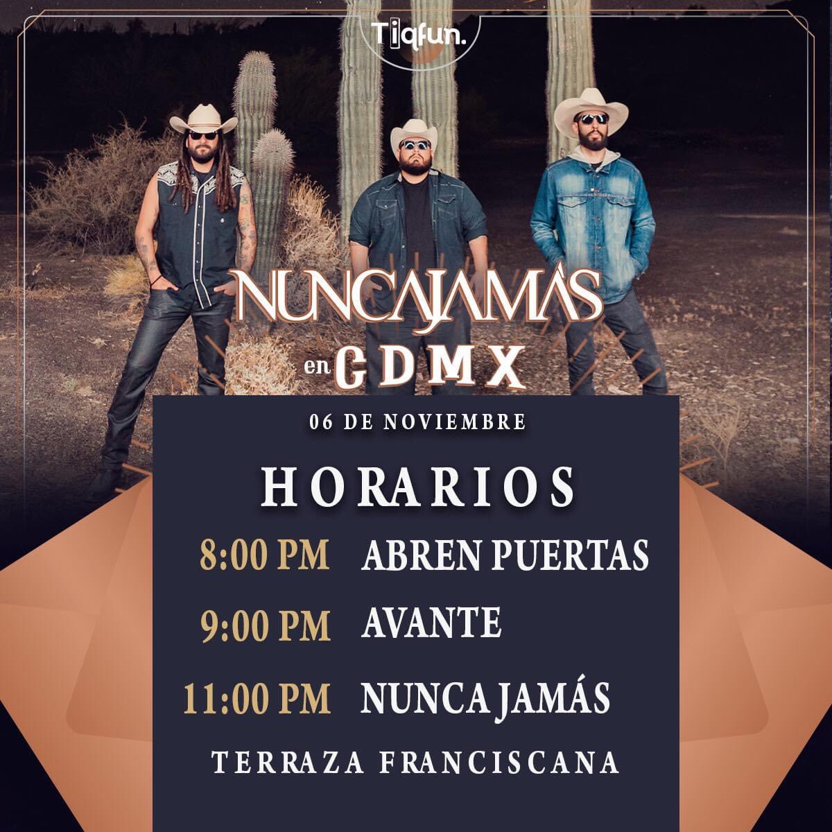 NuncaJamasBand's tweet photo. Hoy en la CDMX https://t.co/8FjkGaNJ6a https://t.co/hHuGDTfCuE