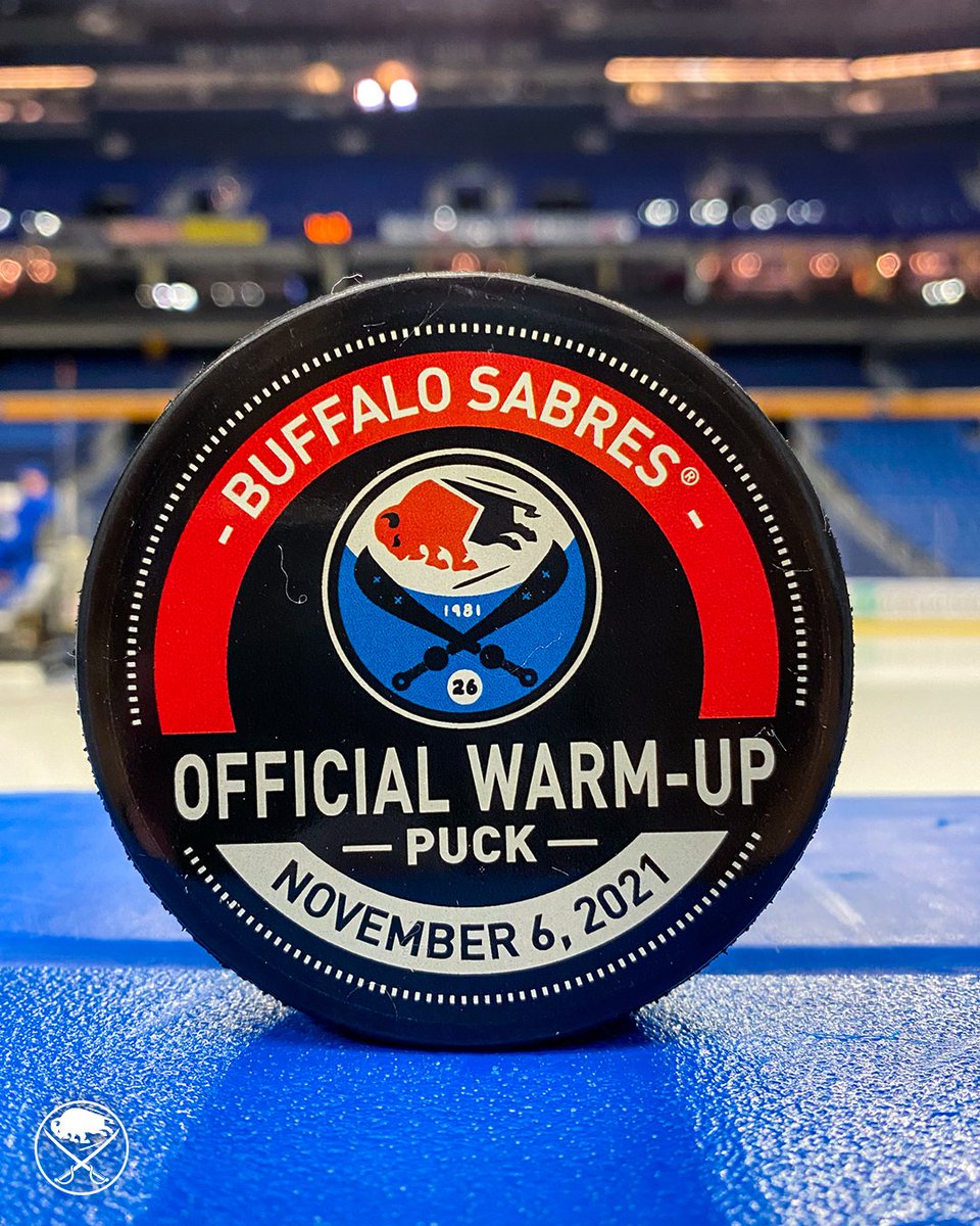 Follow and retweet for a chance to win a Val James Night warm-up puck!

Rules: bufsabres.co/2YltoZJ