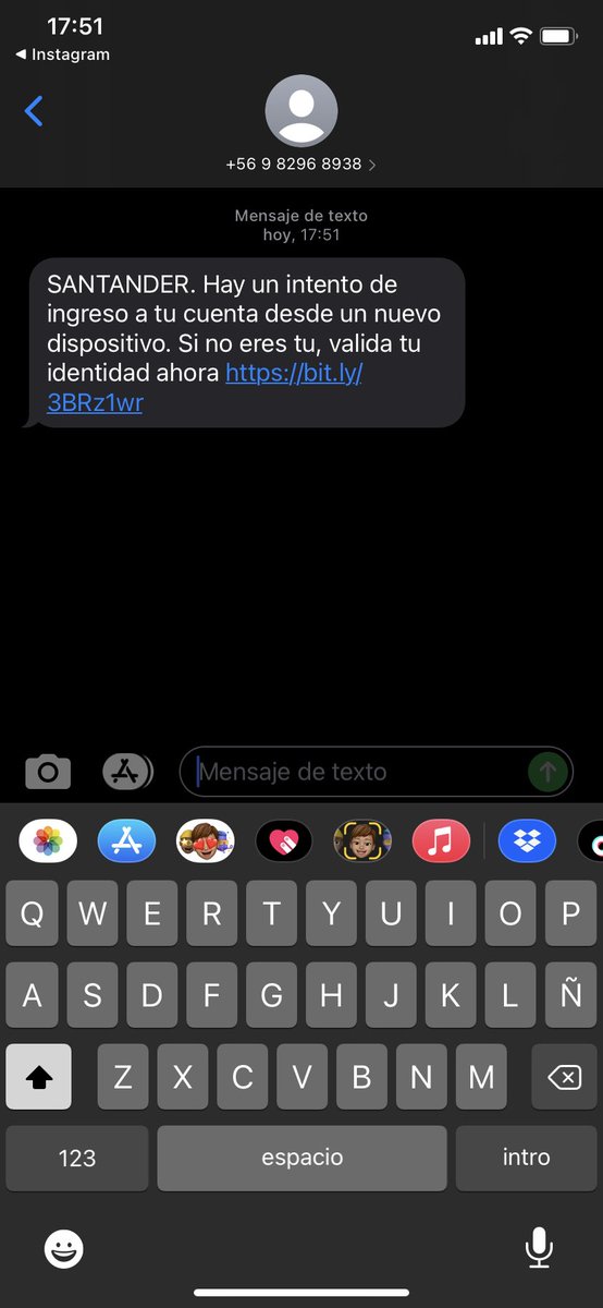 cuartina132's tweet photo. ⁦@santanderchile⁩…revisar, al parecer es fraude!!!! https://t.co/x1XCs25mPk