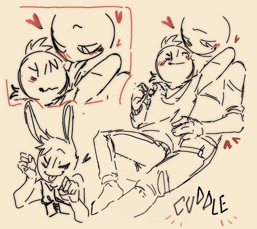Sasucu_Art's tweet photo. Cuddle time❣️

#YourBoyfriendGame #YourBoyfriendfanart https://t.co/kIU4M7msK9