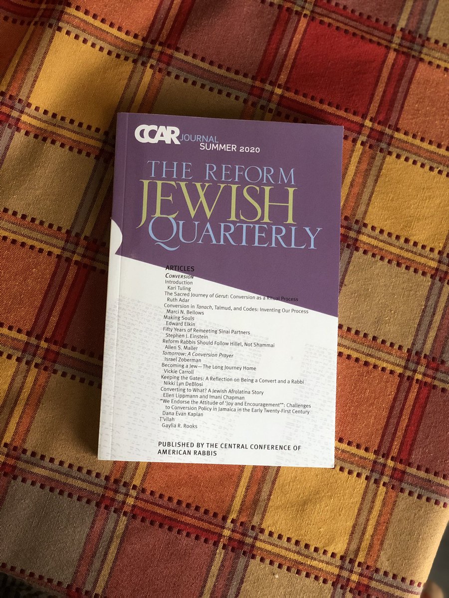 enidshomer's tweet photo. I have two poems recently published in CCAR Journal: “On Display” and “The Wedding.” Thank you to the @ReformRabbis editors for including them.  Stay tuned for more publication announcements. https://t.co/Ytk63pOibG