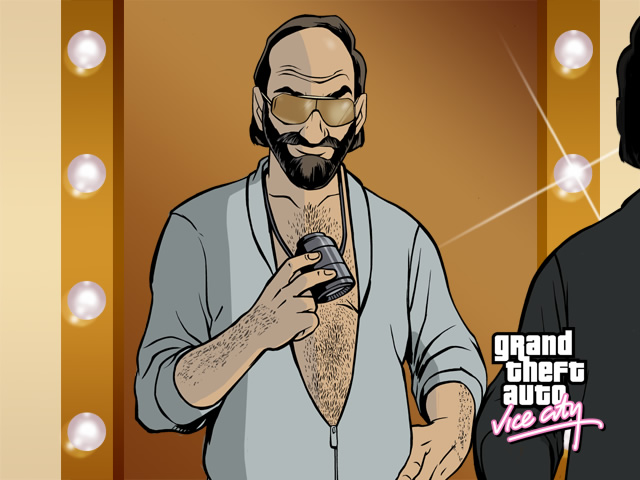 nbajambook's tweet photo. Stephen Bliss' 2002 promo art for Grand Theft Auto: Vice City on the PlayStation 2. https://t.co/A3FE50SATg