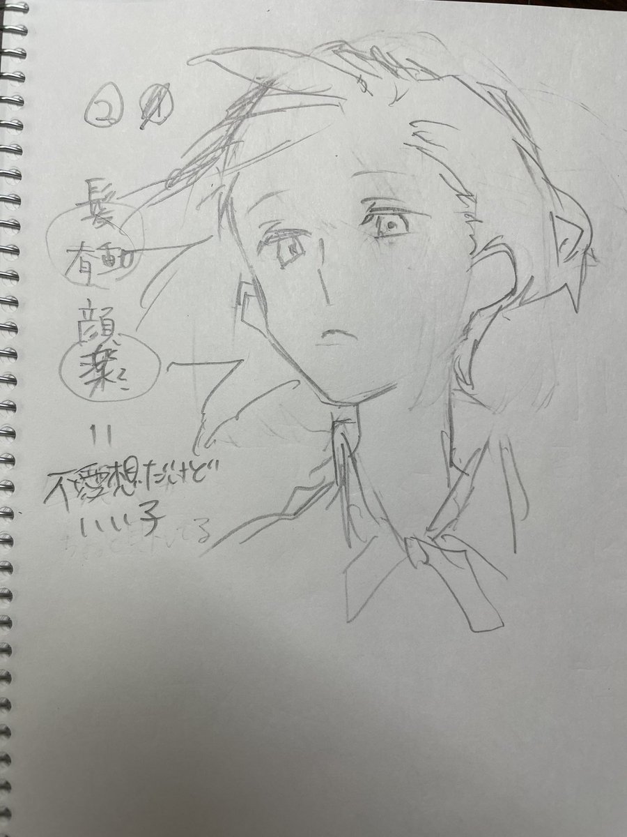 同じ顔の雰囲気バリエーション 