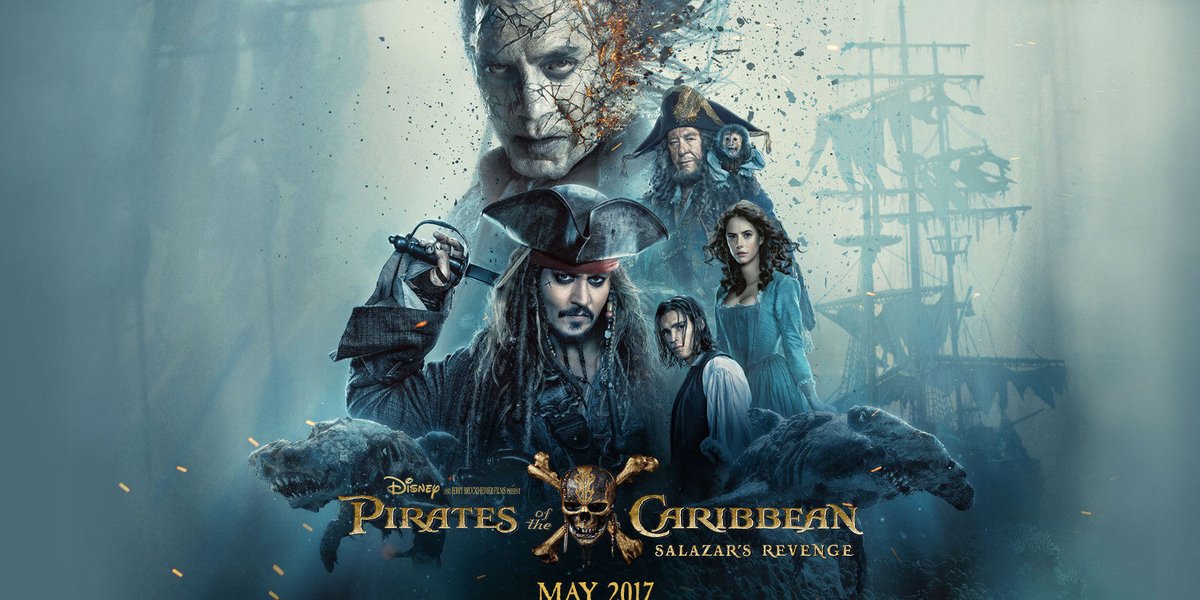 AlexPotc's tweet photo. Piratas del caribe: La venganza de Salazar en Cuatro, todos a usar el #JusticeForJohnnyDepp 💓🔥🏴‍☠️ https://t.co/JtIPnhFjg7