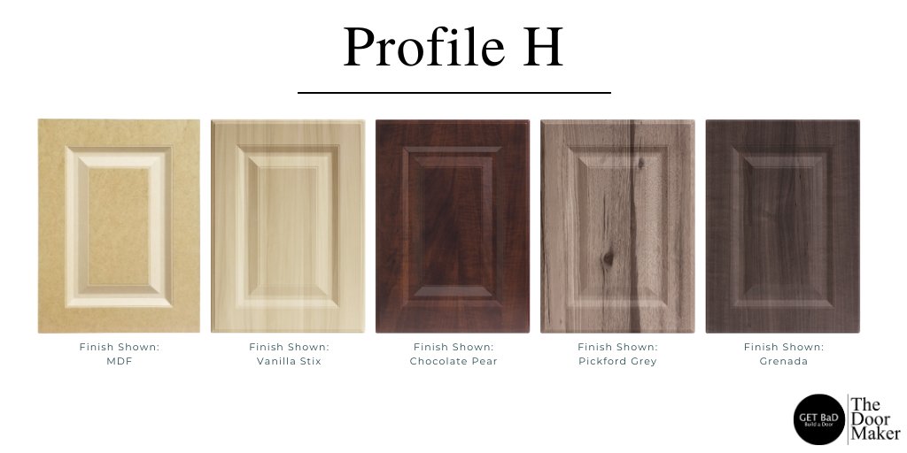 _TheDoorMaker's tweet image. Profile H has a raised panel, deep 2 step u-shaped groove that is very wide, &amp;amp; square corners. This cabinet door panel can be custom-designed using our online Build a Door tool. 

doormaker.ca/profile-h.html

#raisedpanel #mudroomcloset #mudroomrenovation #mudroombuiltins