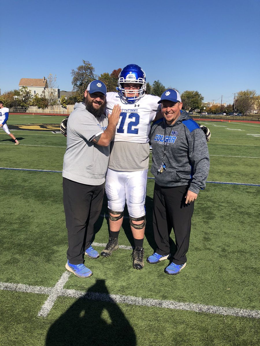 JGELY's tweet photo. Congrats to @HankLobban  for being honored with the #12 jersey this week.  A great player that has grown so much in his time at KRHS.  He was a big part of a great team victory today in the first round of the playoffs!! https://t.co/72hNHbdYdB
