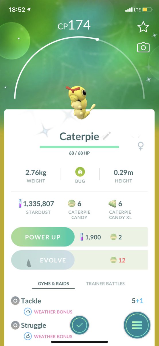 ✨ god knows how long i’ve been waiting for this shiny 🥺😍

been pretty inactive bc of school, it’s looking like it’s gonna be that way for this whole winter season 😪

#PokemonGO #shinypokemon