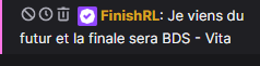 Tonin93_RL's tweet photo. Je savais que tu venais du futur @FinishRL ;) , c'est call pour demain ;)
Merci encore de ton passage sur notre chaine <3
@scald_esports @rml_officiel https://t.co/CHKsAWMeT0