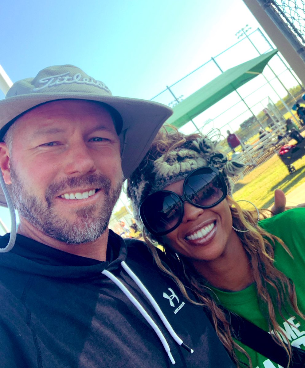 ForKennedale's tweet photo. THANK YOU to the great @pecoachstevens for coming out to watch the JAA boys play ball today!! 
🤩💚 https://t.co/GJ40gUmua6