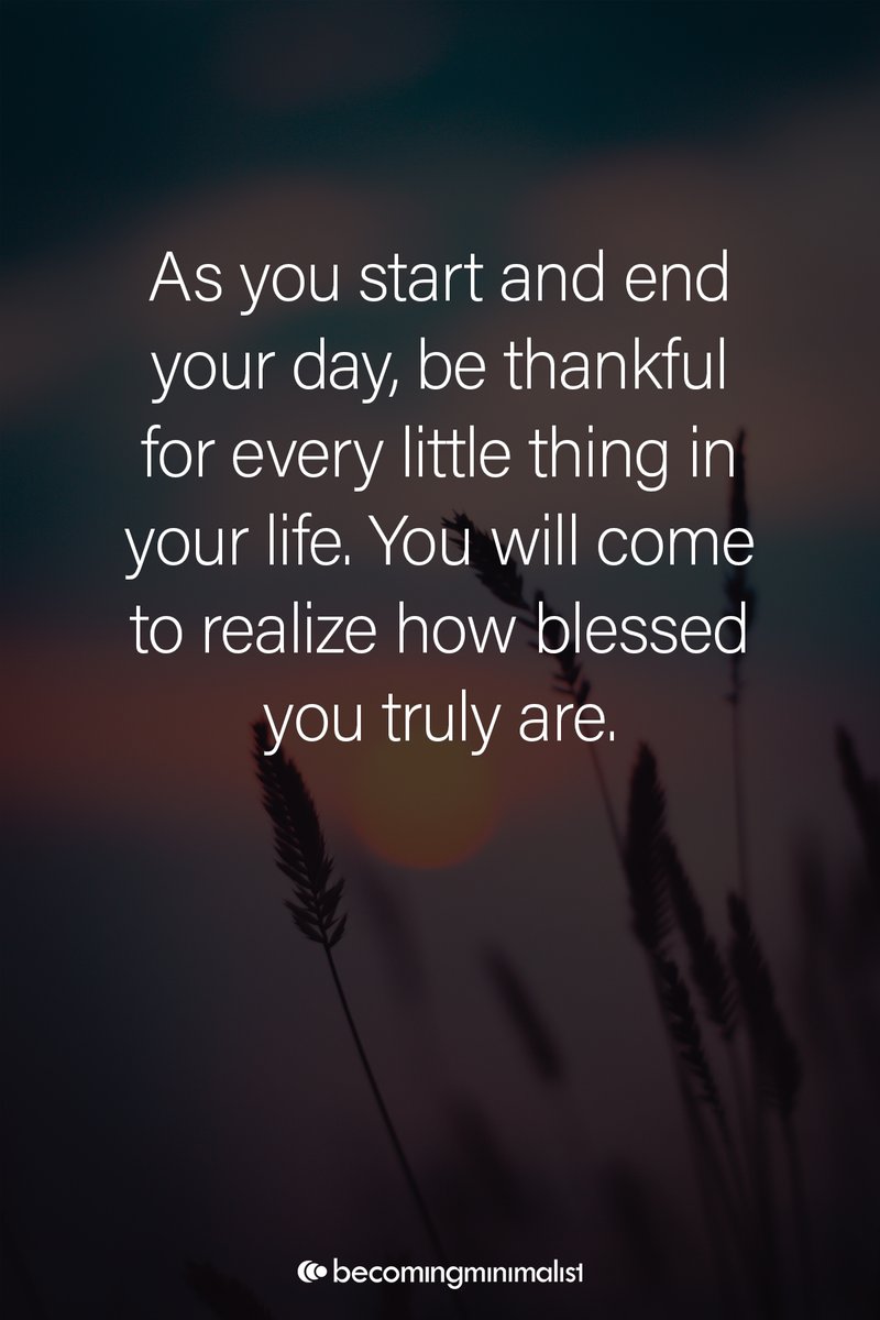 LifeWithJohn's tweet image. As you start and end your day, be thankful for every little thing in your life. You will come to realize how blessed you truly are.  ~ #Thankful