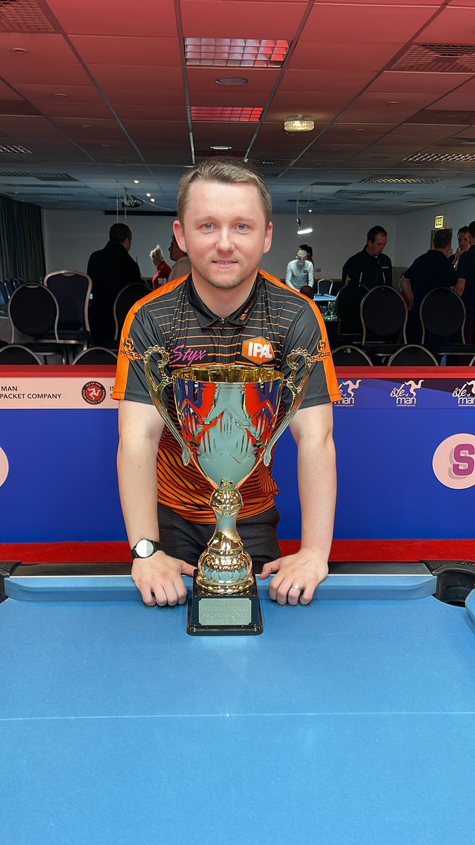IPAPool's tweet photo. Congratulations to the IPA International Professional Champion 2021, Liam Dunster @BBCSport @Daily_Sport @8BallPodcast @BBCIsleofMan @IOM_LocalNews https://t.co/SEneE9OtYu