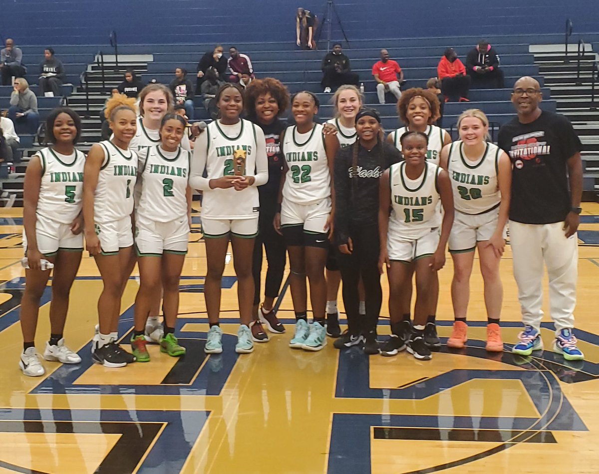 NDNGirlsHoops's tweet image. Big win today in the Tip Off Invitational. Thank you @ChrisHarrisBB for an A1 event. Your Lady Indians are 2-0!! In action again Tuesday at Everman at 6:30.