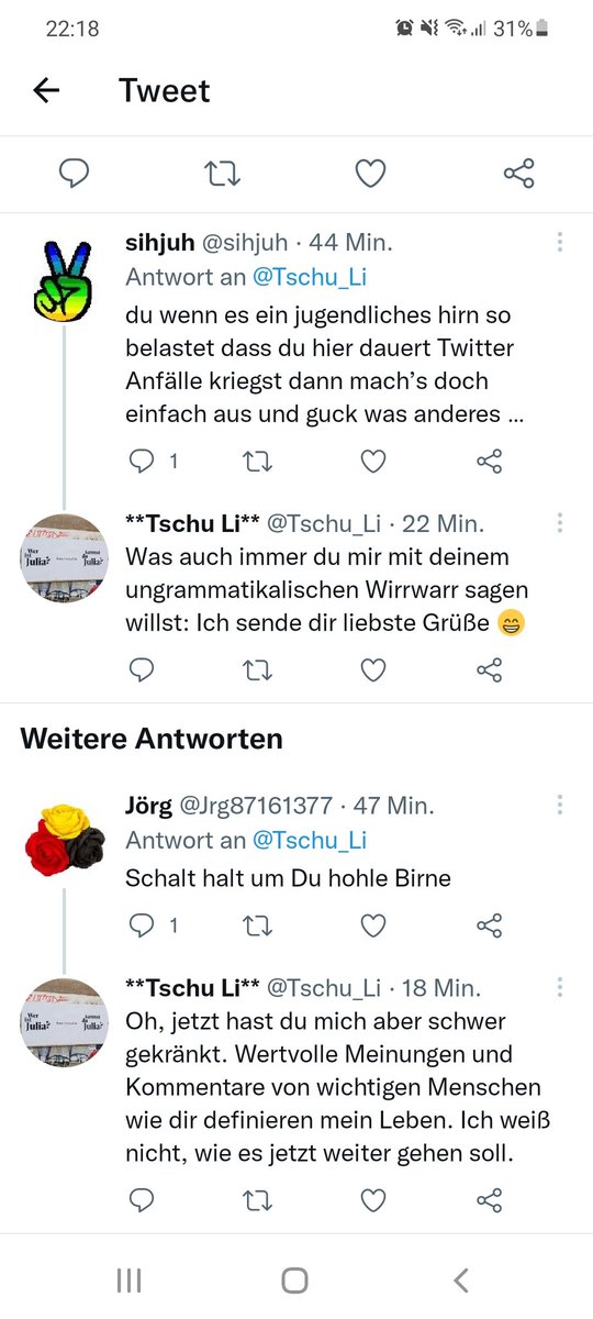 Hach, Twitter ist immer noch mein liebstes Netzwerk für fruchtbaren Meinungsaustausch ♡ Küsse gehen raus 😘 #Wettendass