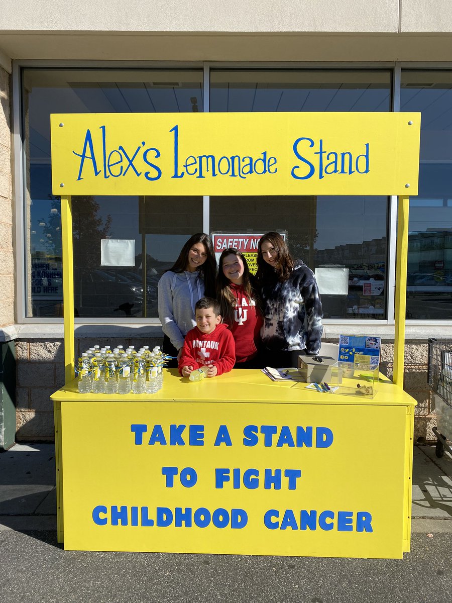 So proud of these girls for raising over $1600 for Alex’s Lemonade Stand today!! Thank you @ShopRiteStores for hosting the stands. More lemonade stands around the @POBSchools community to be announced soon. @AlexsLemonade @pobjfk_deca @POBJFK
