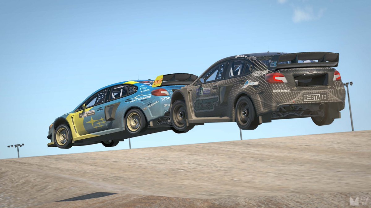 apexracingteam's tweet photo. Yes he's back. Back again...

@Yohann_Harth was back on the top step in this week's @iRacing iRX World championship for the @subarums_usa team 🍾

@jonr_86 's feature was over literally as we started, a slip of the foot on the brake=jump start=penalty 😫 

https://t.co/BE8haLwomc https://t.co/fqOdcIWrrd