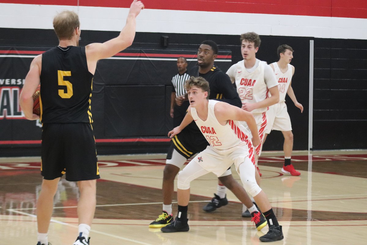 CUAACardinals's tweet photo. 🏀RECAP🏀

@CUAAHoops downs Goshen 70-57

📰: https://t.co/OeTfng6F5A https://t.co/OatLrjqAZG