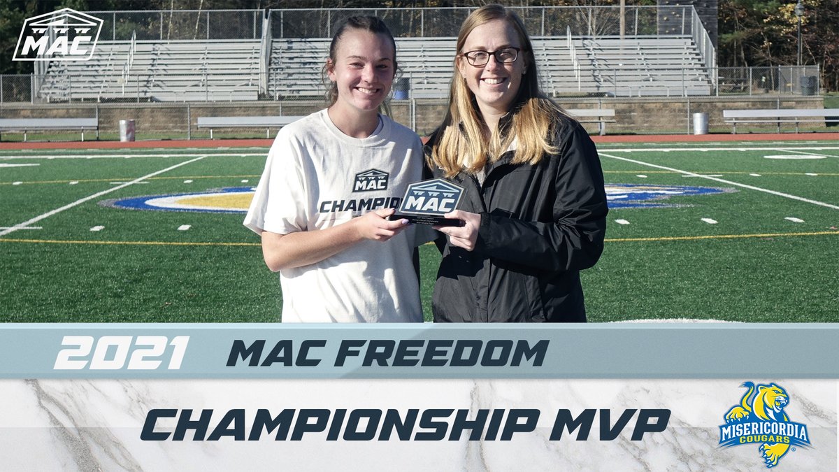gomacsports's tweet photo. CHAMPIONS! @MUCougars wins the 2021 MAC Freedom Women's Soccer Title! Zoee Farr named #MACchamps MVP! #MACsoc #d3soc #NCAAD3 #BringYourBest

📄: https://t.co/siTj9PCZt8 https://t.co/OOkwPQ2FS9