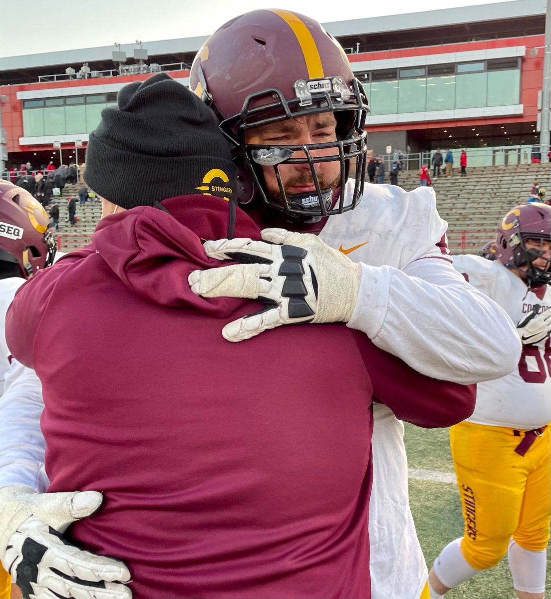 Concordia_FB's tweet photo. Thanks to our seniors who gave their all and played their hearts out for the Maroon and Gold. 

#CUfootball #CUforever https://t.co/tf6oS1Uoil