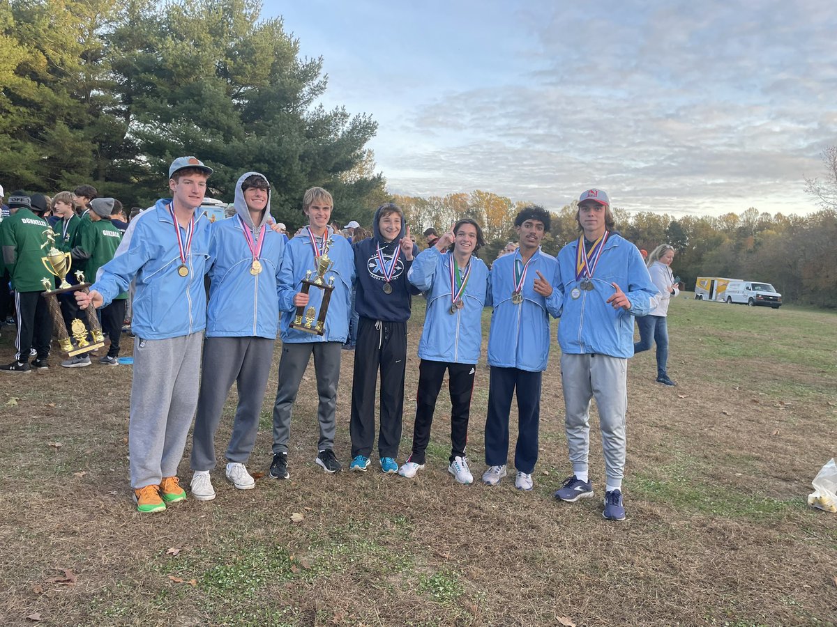 Cape Boys XC, conference champions!  <a href="/kdegregoryCAPE/">Kristin DeGregory</a> <a href="/CapeSports/">Cape Sports</a> <a href="/cape_sd/">CapeHenlopenSD</a>