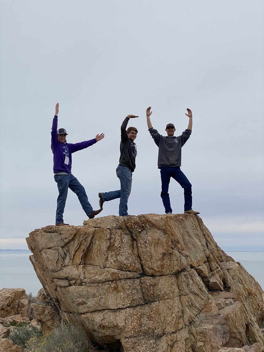 K-S-U Wildcats! In Utah? Our club is currently attending SASES in Salt Lake City, and of course had to show our Wildcat pride!