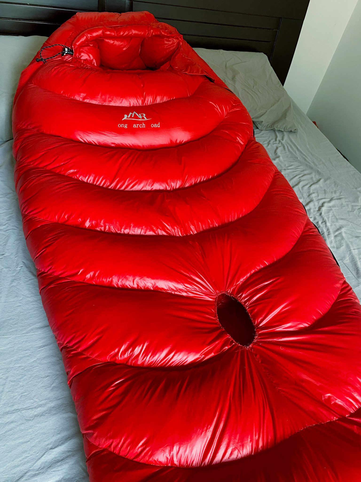 puffygear on Twitter: "Bondage sleeping bag modification complete. Ready  for some intense edging sessions. https://t.co/xLaNw6RLc4" / Twitter