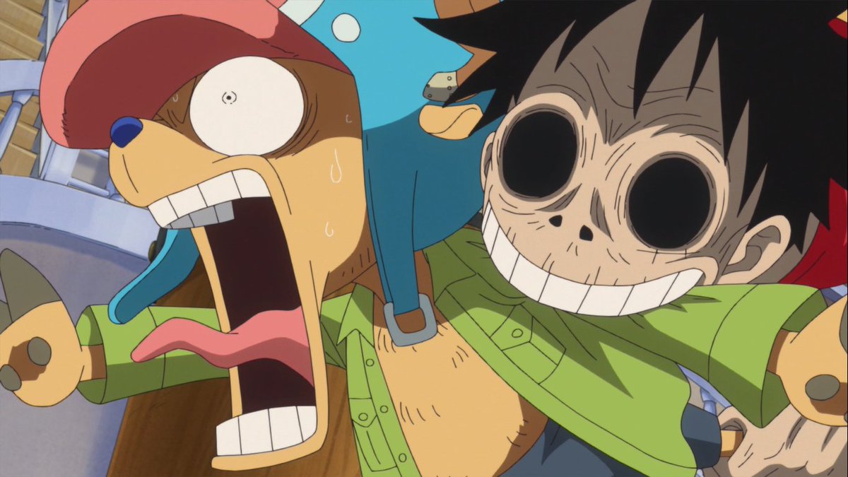 Manu_Chopper's tweet photo. Um dia sem comer e o Luffy já tá assim.👀#onepiece780 https://t.co/qb7vCP3stY