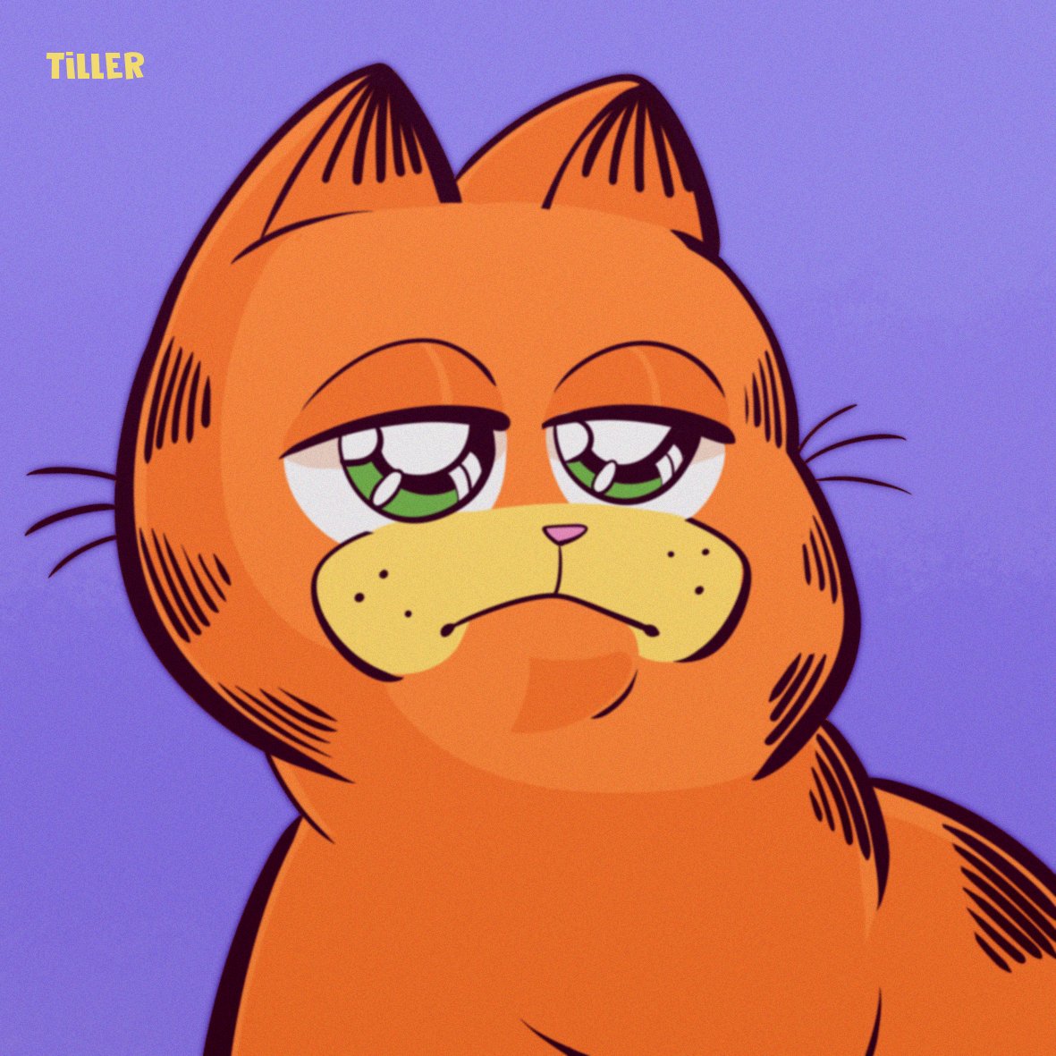 Clever Cat, anime, clever, garfield, cat, cupping, tomcat, HD wallpaper |  Peakpx