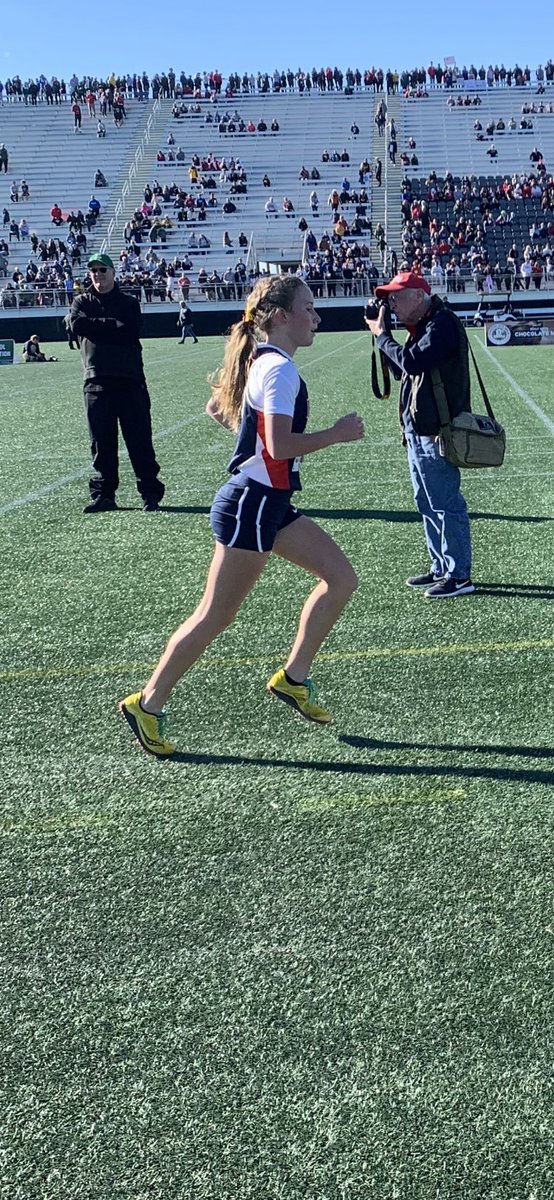 fitch_xc's tweet photo. She did it!!! State XC racer Liz Spalding…73rd place in a season PR of 19:22. Great things are in store for this runner!! https://t.co/7iwb6tiPi5