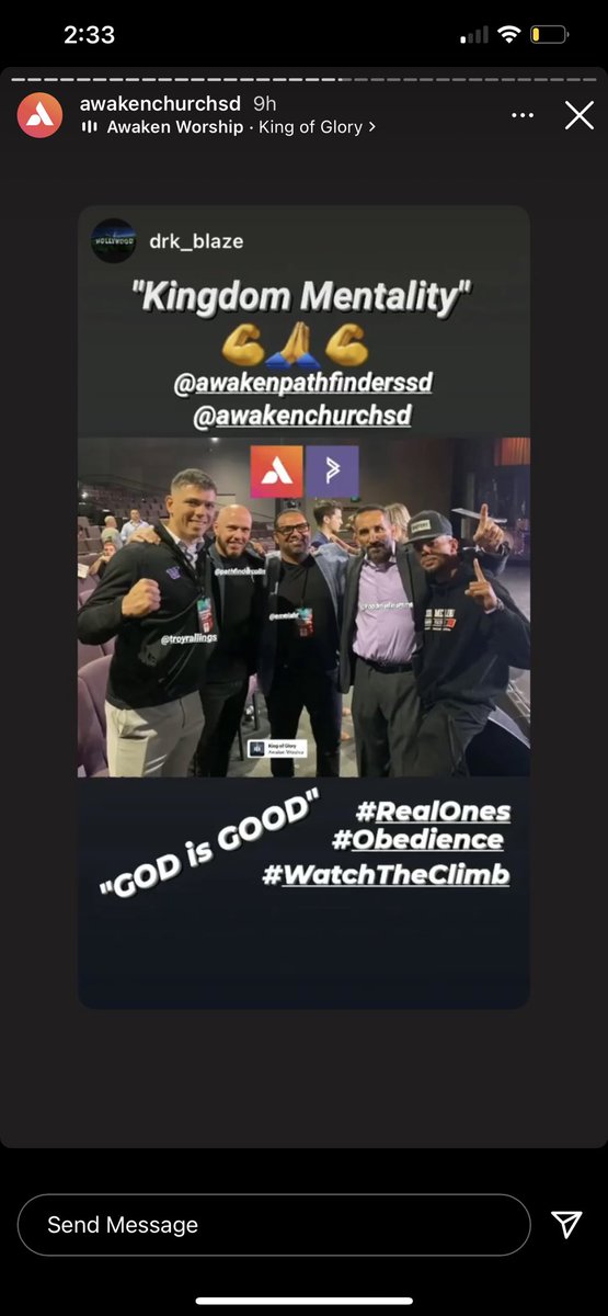 AwakenExposed's tweet photo. #awakenpathfinders bringing the #wordsalads out in full force! Is this how you do it? “Take back your life by viewing it through the lens that God has provided for you! Breakthrough happens when we see ourselves as God wants us, not as we are today” legit just made that up. Easy. https://t.co/WQOjTQu46G