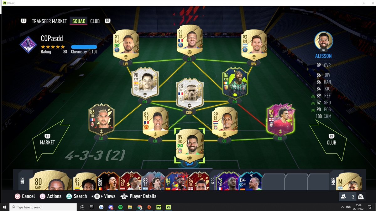 yxewz's tweet photo. Selling This account for ยฃ200 (5.5 mill coins worth of players including the coins i have on the account) #Fifaaccounts #fifaaccountforsale #fifaaccount https://t.co/TellpE1oOZ