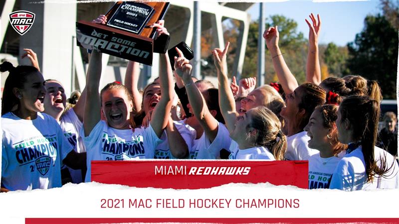 The Miami RedHawks are headed to the NCAA tournament!

#RiseUpRedHawks | #MACtion