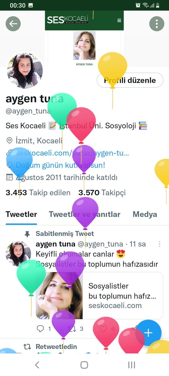 7 Kasım Ekim Devrimi ve ben 47 yıldır doğduğum günün yıldönümü olarak da kutluyorum. Denk gelmelerde güzellik ✌🎈